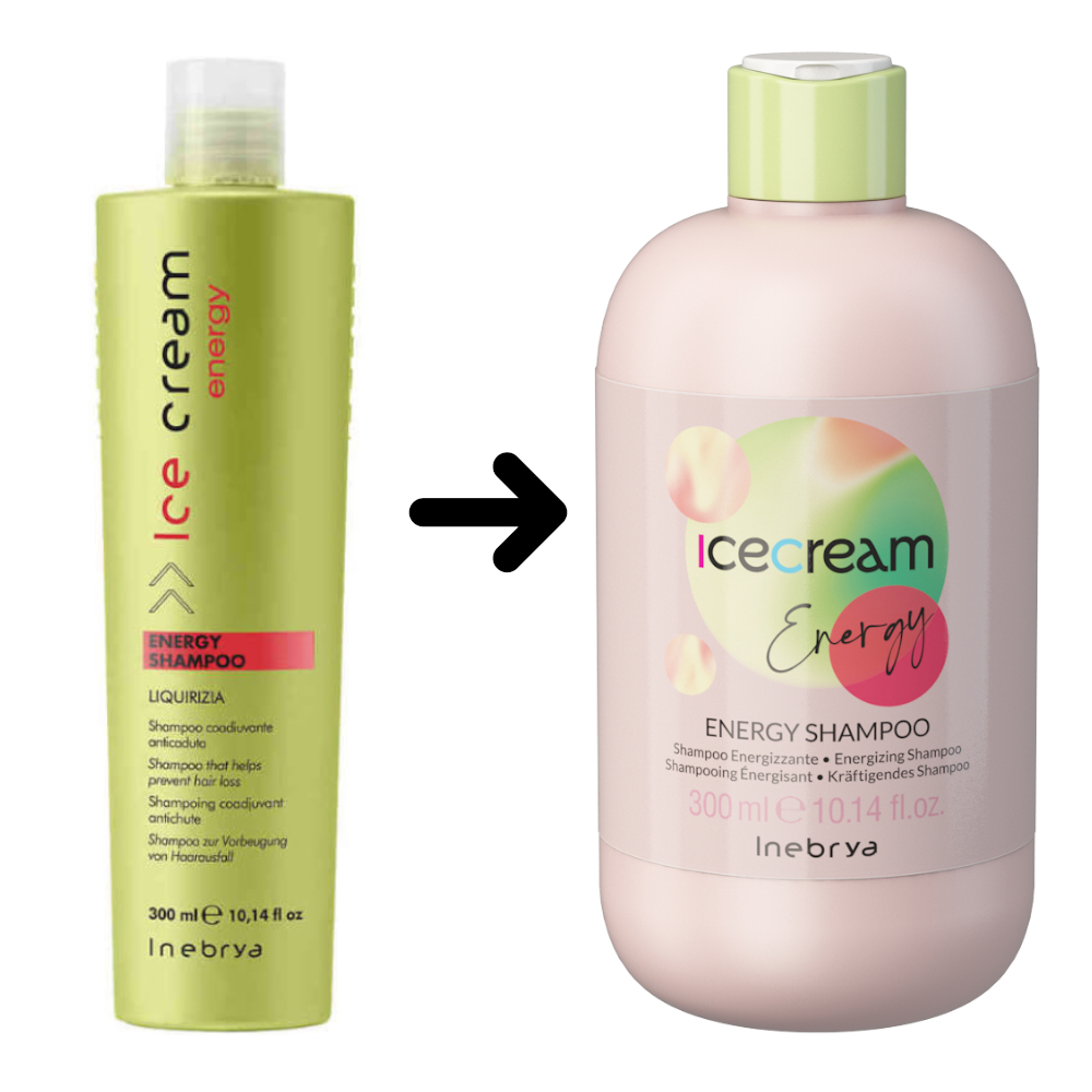 inebrya energy ice cream szampon wzmacniający wizaż