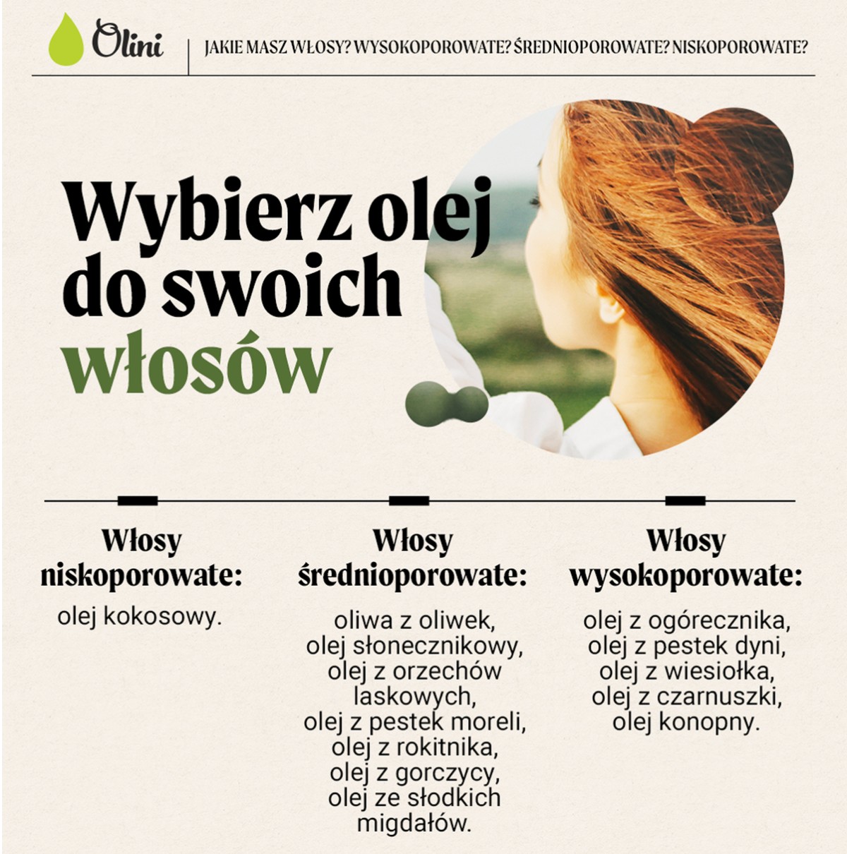 jaki olejek do włosów wybrać test