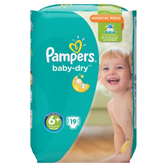 pampers active baby dry 6 tesco