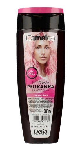 szampon do włosów z różową płukanką rossmann