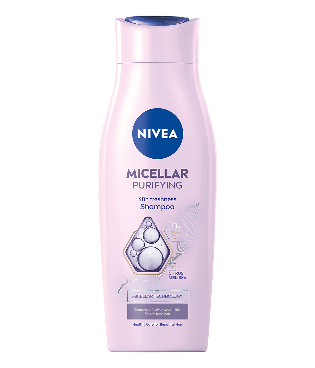 nivea głęboko oczyszczający szampon micelarny z ekstraktem z melisy cytrynowej