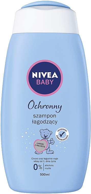 nivea baby szampon nadający połysk hipoalergiczny 200ml