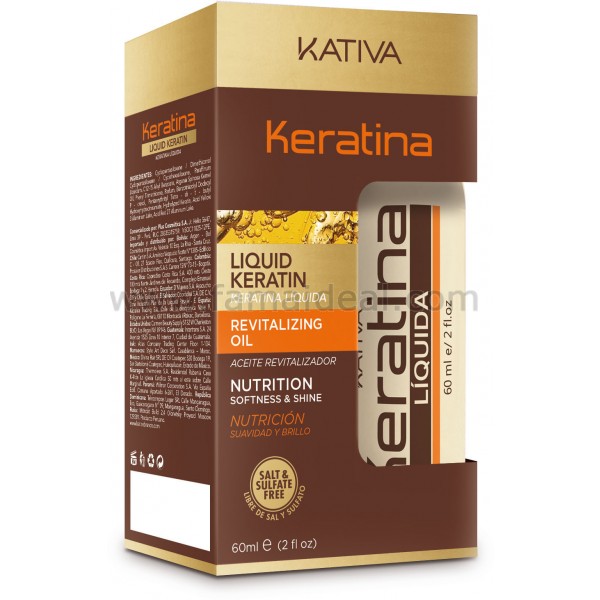 kativa keratina liquid keratin olejek do włosów 60ml wizaz
