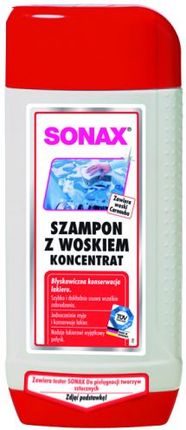 sonax szampon z woskiem koncentrat opinie