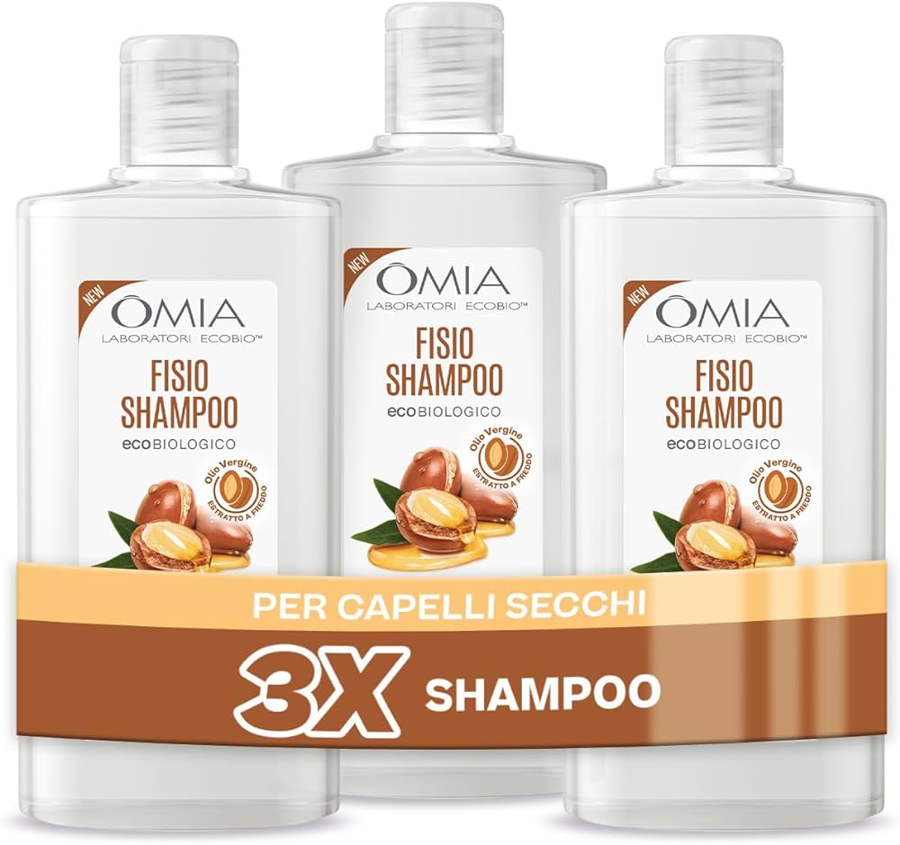 omia laboratories szampon do włosów z olejkiem z arganowym