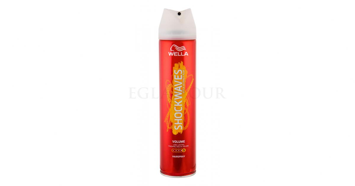 wella shockwaves lakier do włosów volume