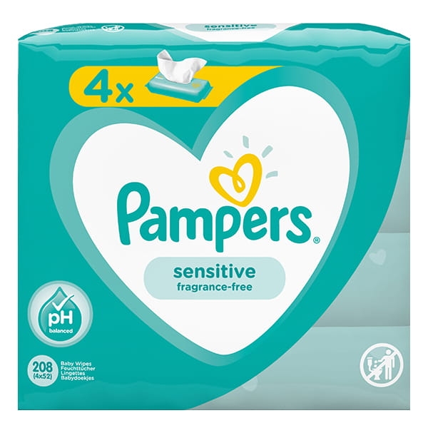 pampers sensitive skłąd