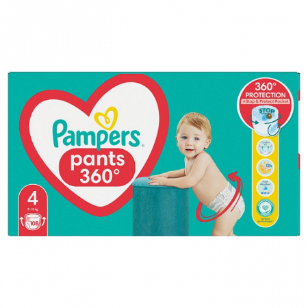 pampers 108 sztuk cena