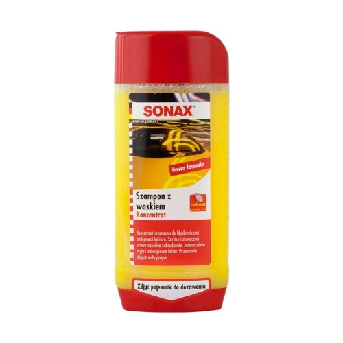 szampon sonax z woskiem