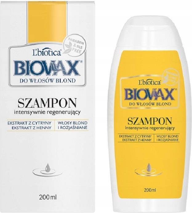 biovax szampon wlosy blond