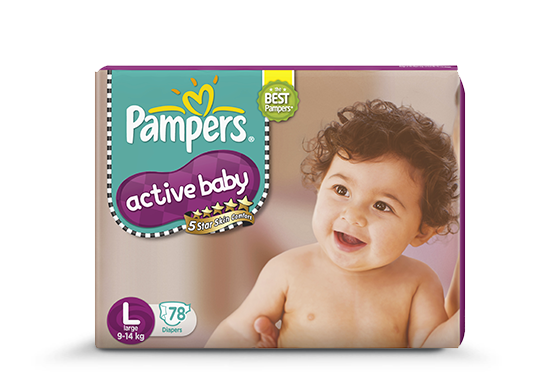 active baby premium care pampers