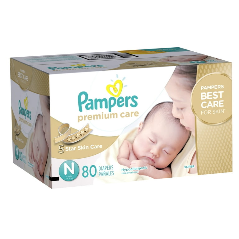 pampers premium care new baby 3-6 kg 80 szt