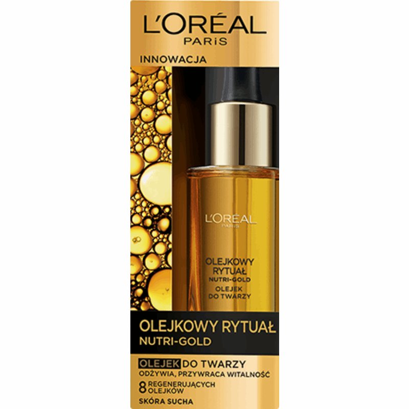 olejek loreal nutri gold do włosów