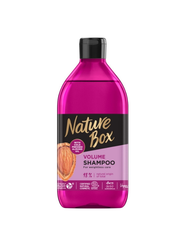 nature box szampon z olejem migdał