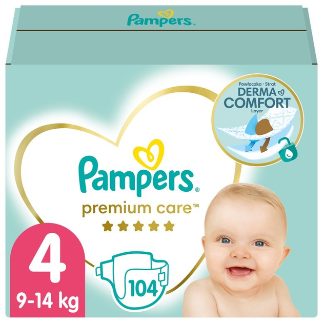 pampers mega box size 4