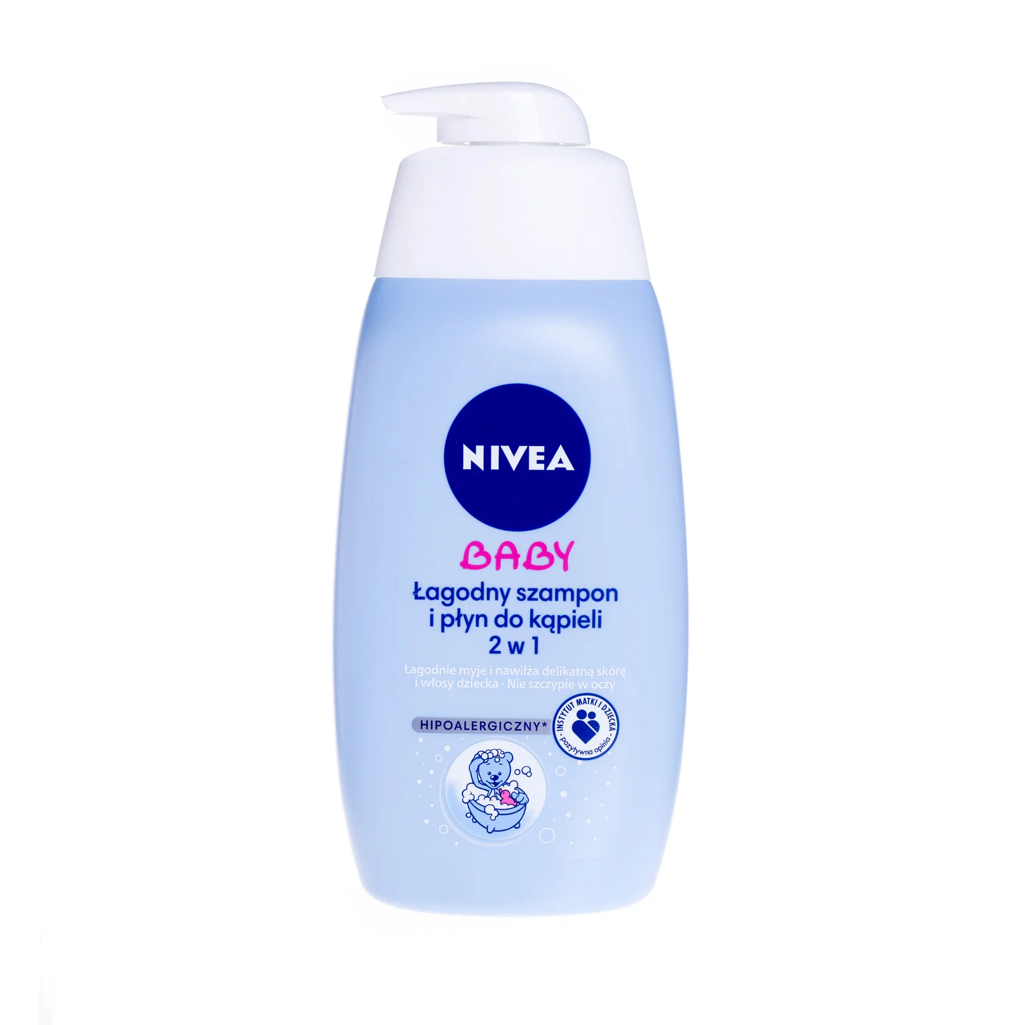 łagodny szampon i płyn do kąpieli 2w1 nivea baby