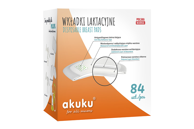 Akuku A0368 Wkładki laktacyjne