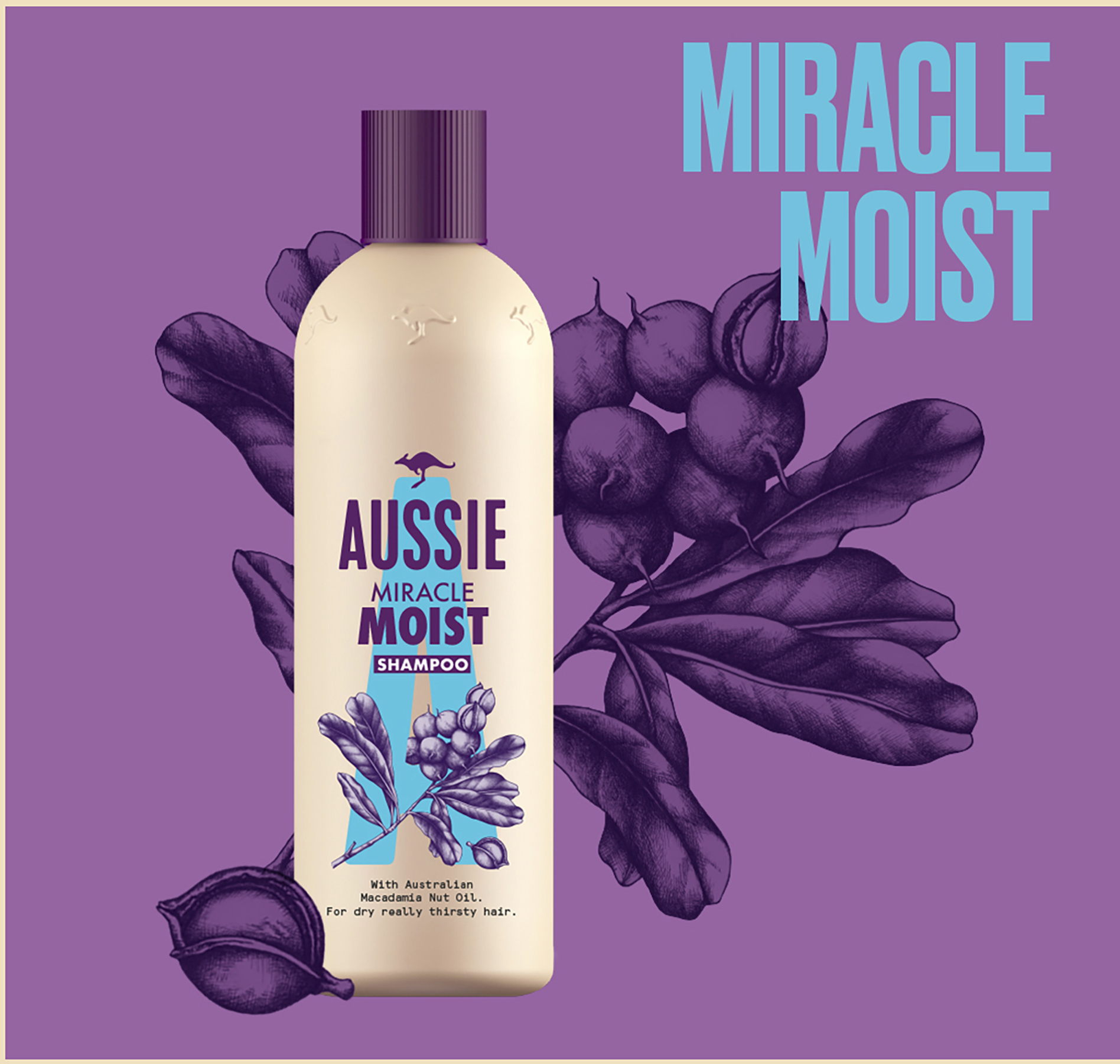 aussie mega szampon do codziennego stosowania 300ml