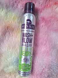 aussie suchy szampon wash+ blow cena 180 ml
