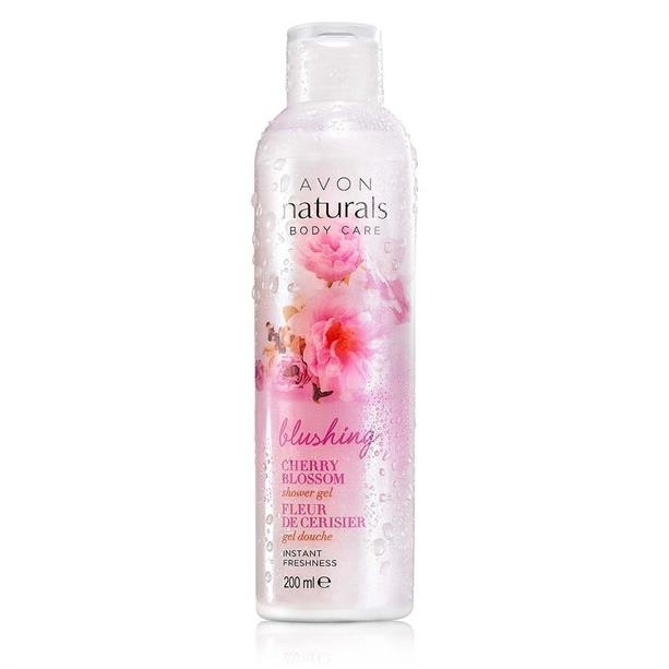 avon naturals kwiat wiśni szampon