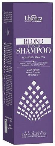 szampon lbiotica professional therapy blond toner