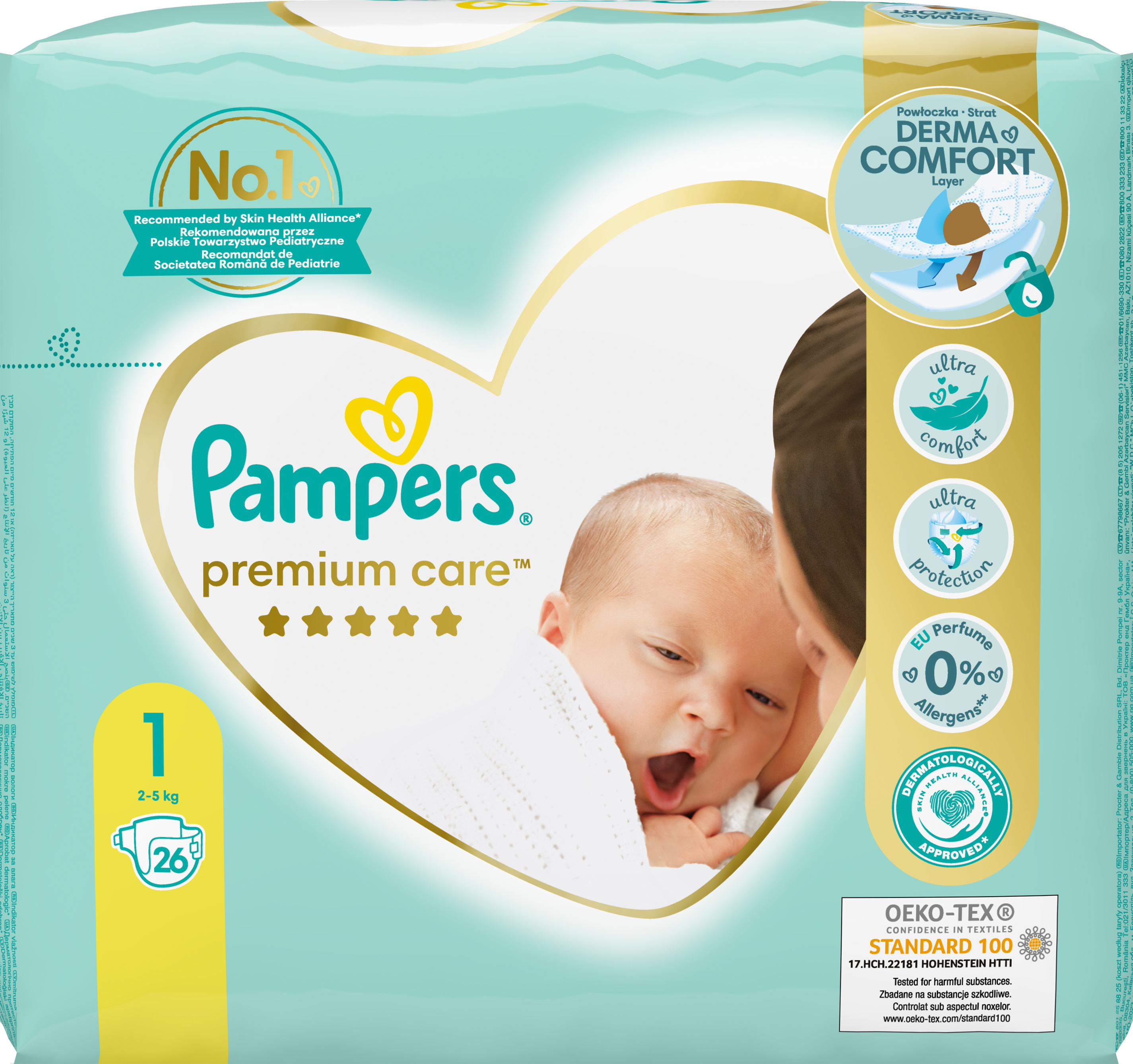 pampers premium care pieluchy 22