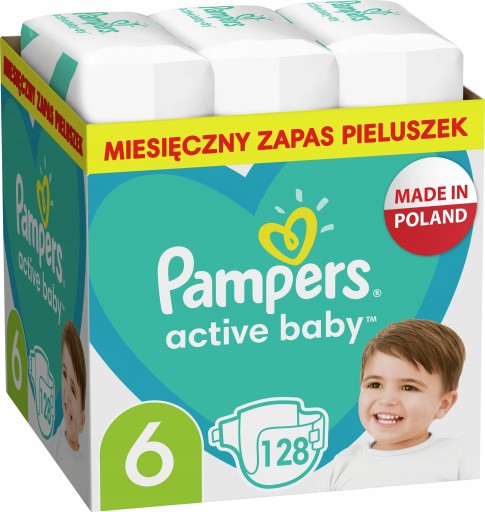 pampersy pampers 6