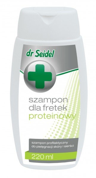 ezoologiczny dr seidel szampon proteinowy dla fretek 220ml