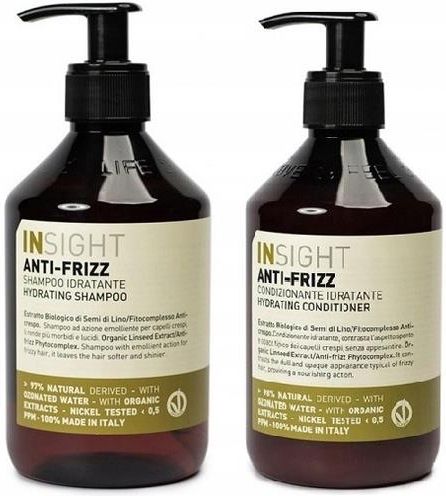 insight anti-frizz szampon nawadniający 400 ml opinie