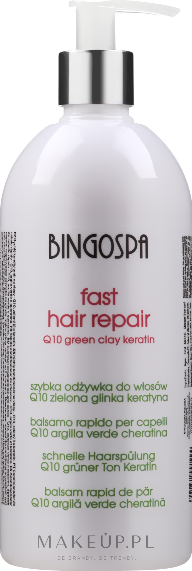 bingospa fast hair szybka odżywka do włosów