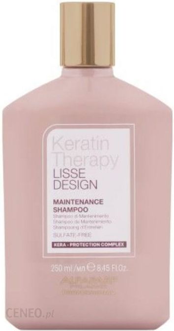 alfaparf lisse design szampon po keratynowym prostowaniu