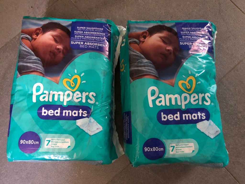 pampers na łóżko