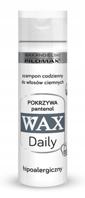 szampon do włosów ciemnych wax daily