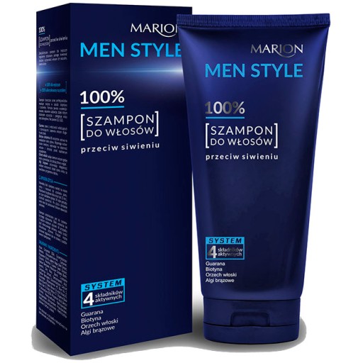 szampon dla mężczyzn na siwienie