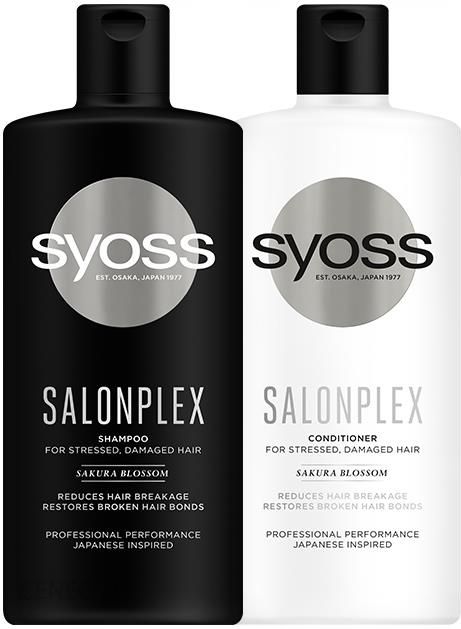 syoss salonplex szampon odbudowujący do włosów zniszczonyc