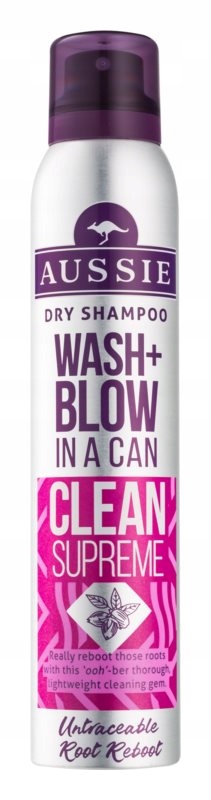 suchy szampon aussie wash