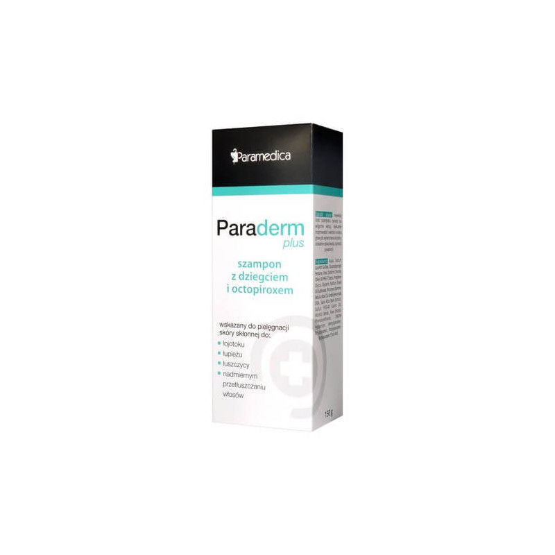 paraderm szampon z dziegciem 150ml