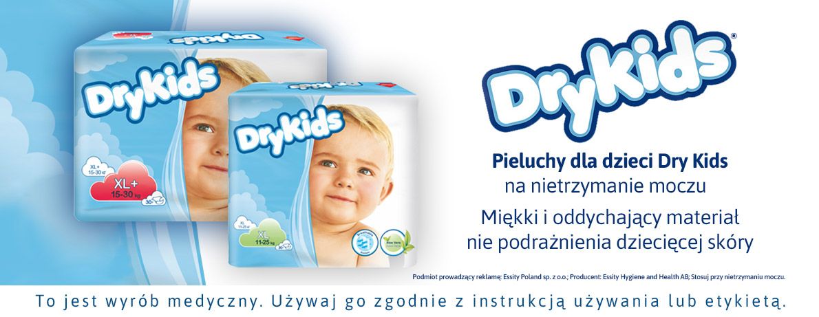 pieluchy dry kids xl+ 15-30 kg