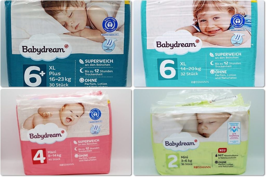 babydream 6+ vs pampers 6