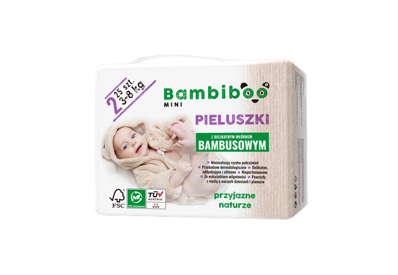 bambiboo mini pieluchy bambusowe