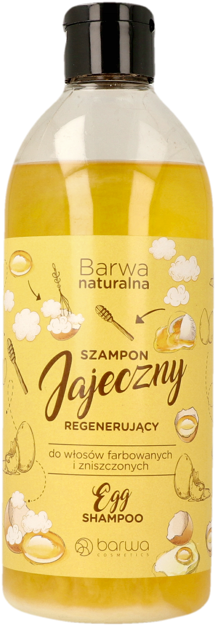 barwa naturalna szampon jajeczny