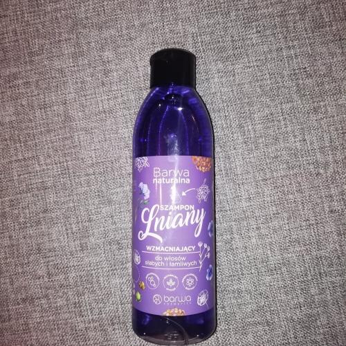 barwa naturalna szampon lniany wzmacniający z kompleksem witamin