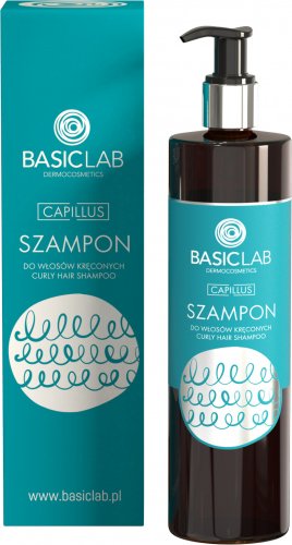 basiclab dermocosmetics capillus szampon do włosów kręconych