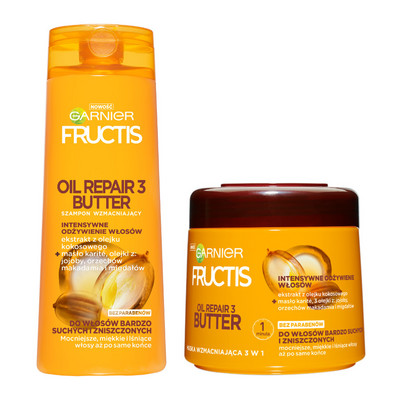 ructis oil repair 3 butter szampon i maska opinie