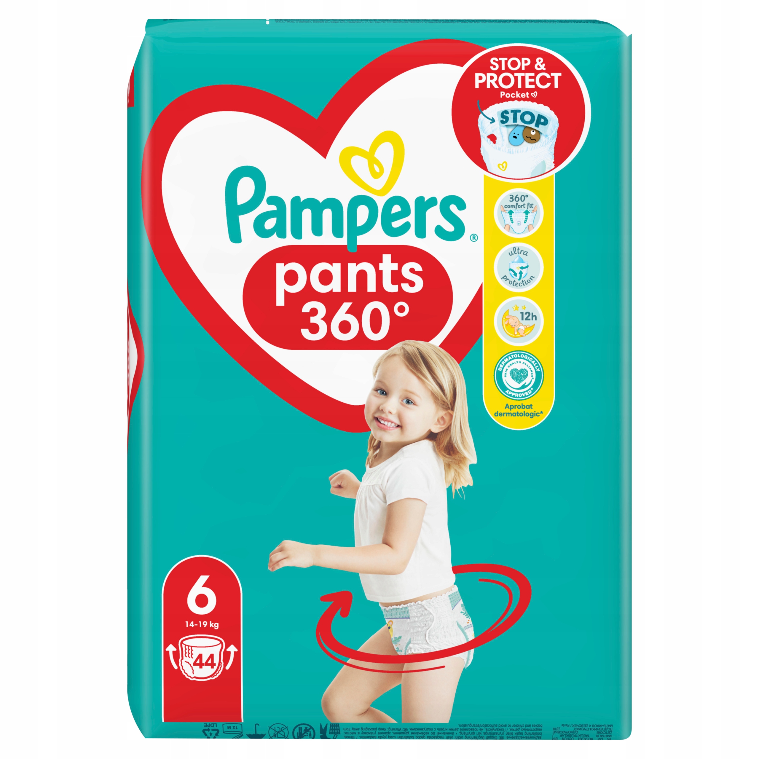 pampers pants 6 88 sztuk