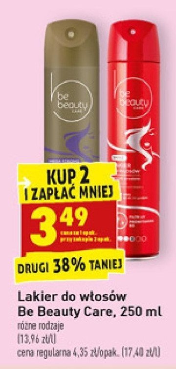 be beauty lakier do włosów