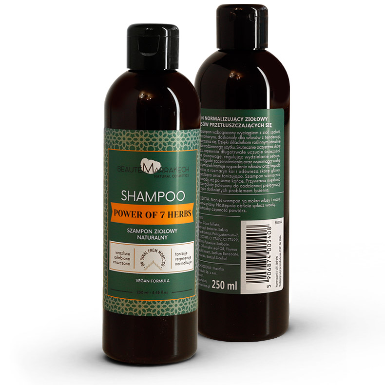 beaute marrakech szampon ziołowy włosy
