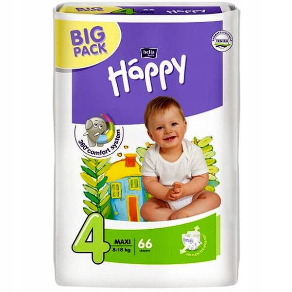 bella happy maxi big pack pieluchy