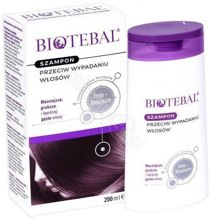 biotebal szampon przeciw wypadaniu włosów 200ml ceneo