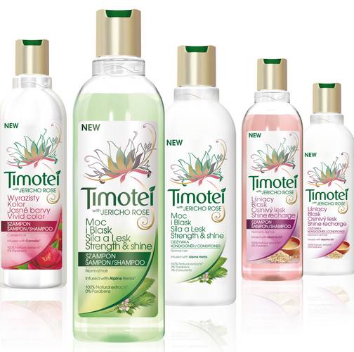 timotei szampon róża z jerycha blond włosy